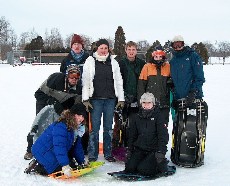 The MMC group poses before heading home